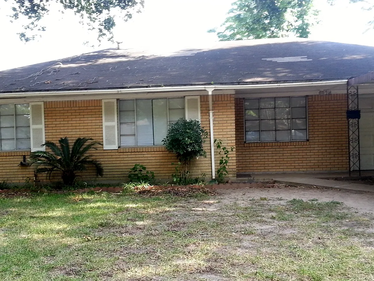 Brick home exterior